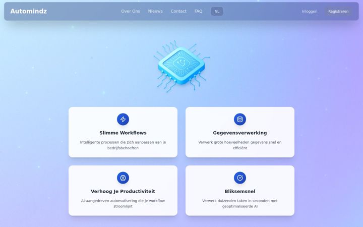 Screenshot of automindz.be