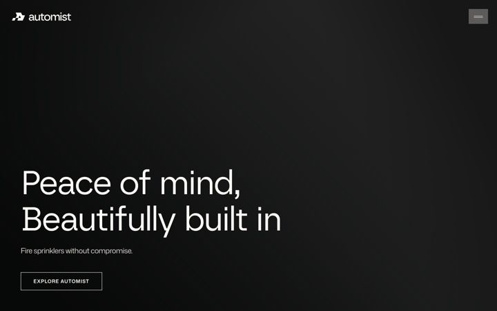 Screenshot of automist.us