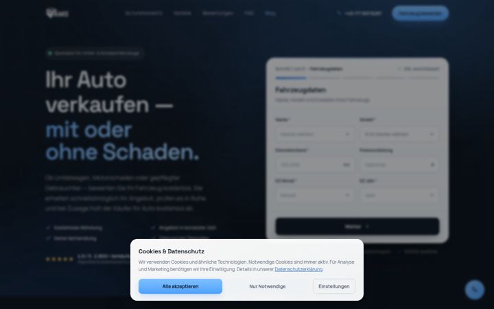 Screenshot of automitschaden.de