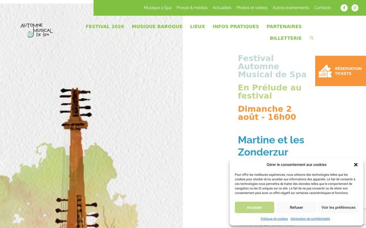 Zrzut ekranu automnemusical.com