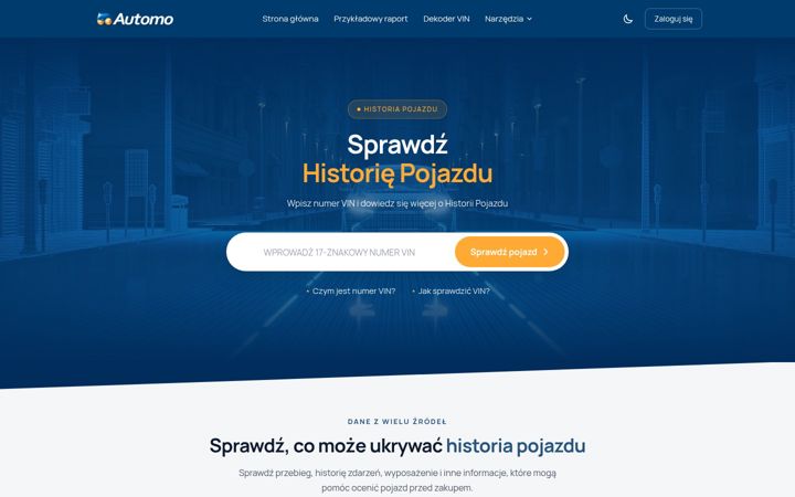 Screenshot of automo.pl