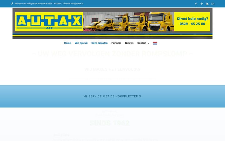 Screenshot of automobielcentrale.nl