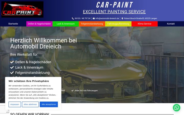 Screenshot of automobil-dreieich.de