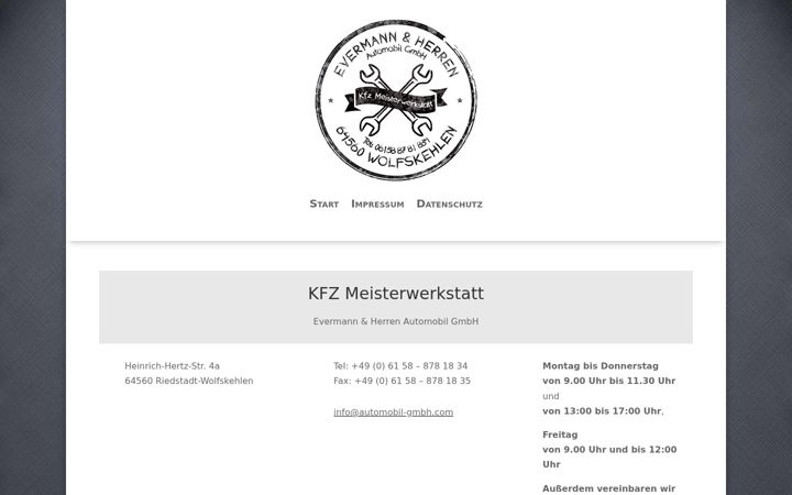 Screenshot von automobil-gmbh.com