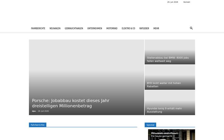 Screenshot of automobil-presse.de