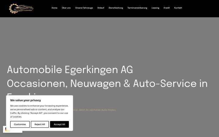 Screenshot ta' automobile-egerkingen.ch