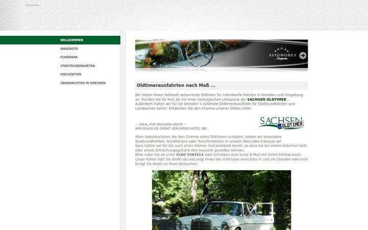 Screenshot of automobile-landpartien.de