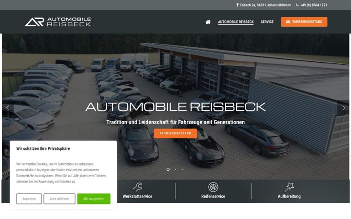Screenshot of automobile-reisbeck.de