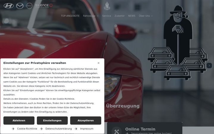 Screenshot of automobile-schaefer.de