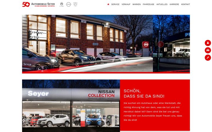 Screenshot of automobile-seyer.de