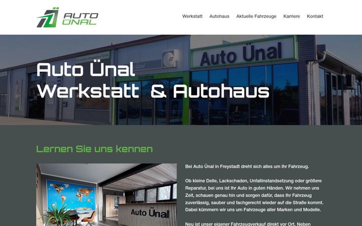 Snímek obrazovky automobile-uenal.de
