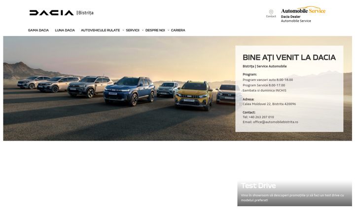 Screenshot of automobilebistrita.ro