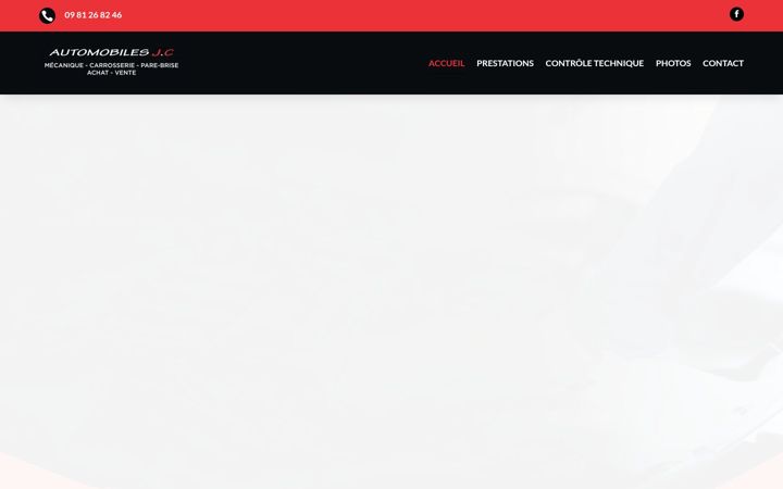 Screenshot of automobiles-jc.fr