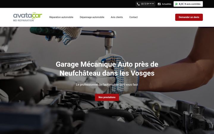 Screenshot of automobiles-md-reparation.fr