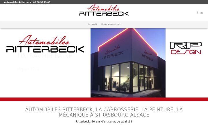 Screenshot of automobiles-ritterbeck.com