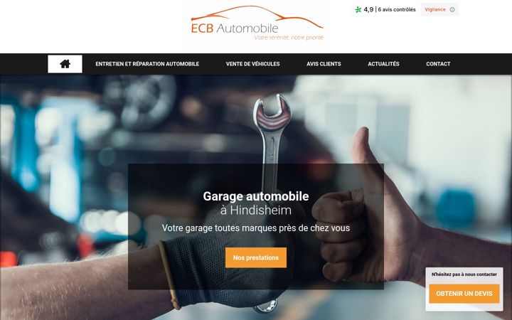 Screenshot of automobiles-saint-florent.com