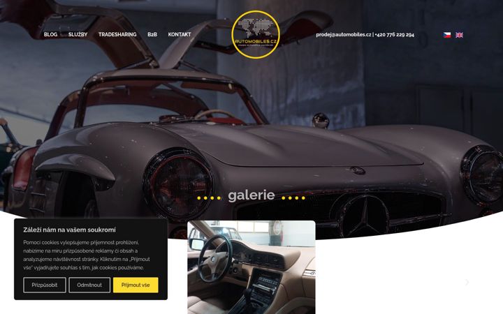 Skærmbillede af automobiles.cz