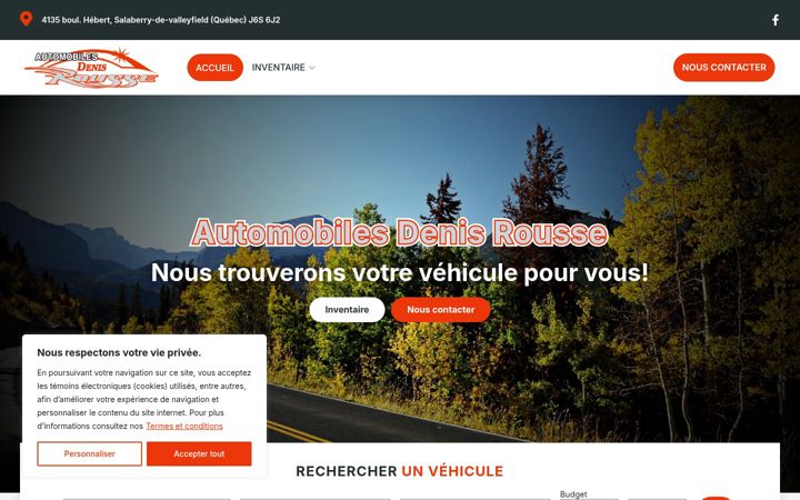 Screenshot του automobilesdenisrousse.com