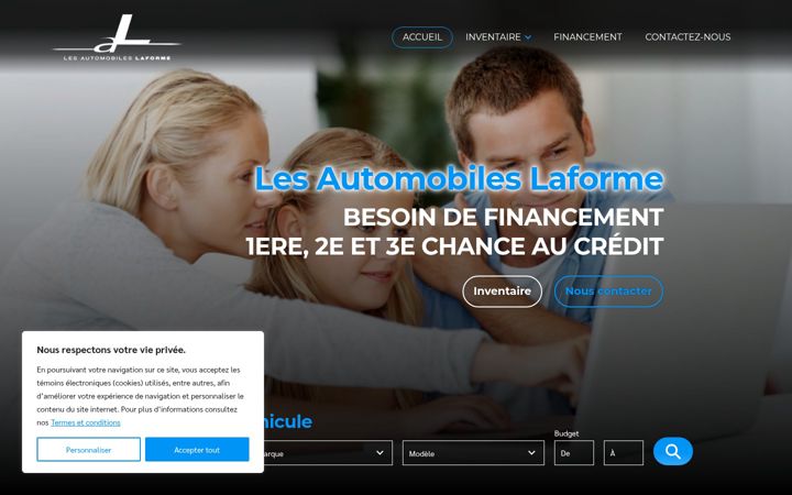 Screenshot του automobileslaforme.com