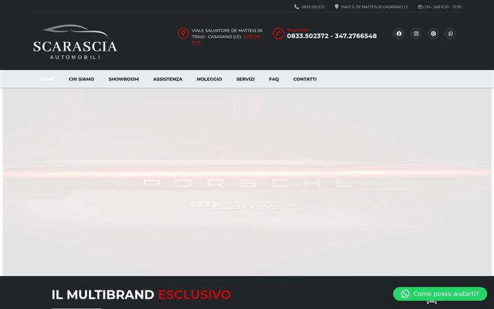 Screenshot of automobiliscarascia.com