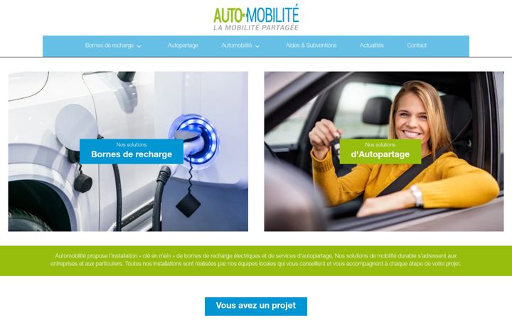 Screenshot of automobilite.fr