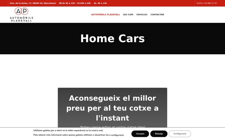 Képernyőkép: automobilspladevall.com