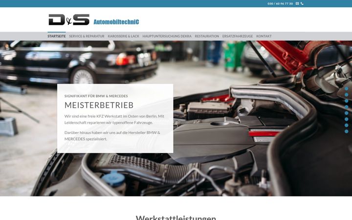 Screenshot of automobiltechnic.de