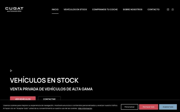 Screenshot of automocion-cugat.com