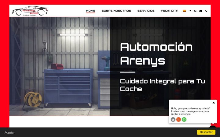 Screenshot of automocionarenys.com