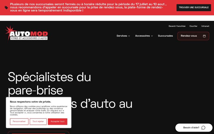 Képernyőkép: automod.qc.ca