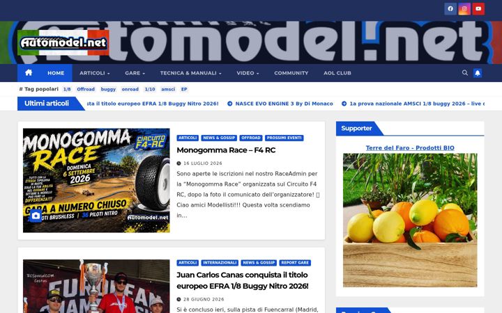 Screenshot of automodel.net