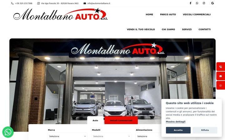 Screenshot of automontalbano.it