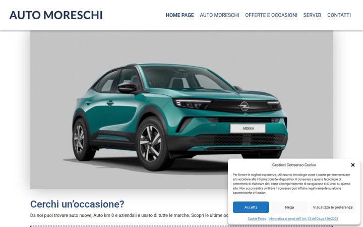 Képernyőkép: automoreschi.it