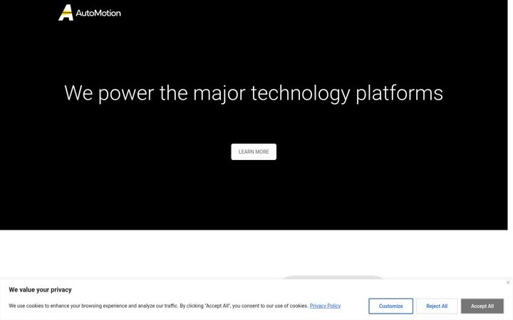 Screenshot of automotionapp.com
