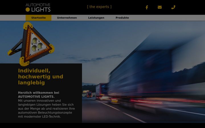Screenshot of automotive-lights.com