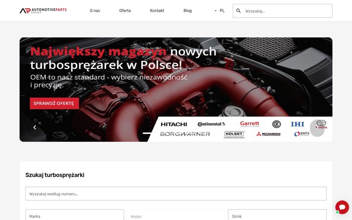 Екранна снимка на automotive-parts.eu