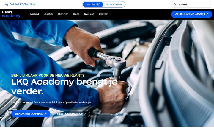 Screenshot of automotiveacademy.nl