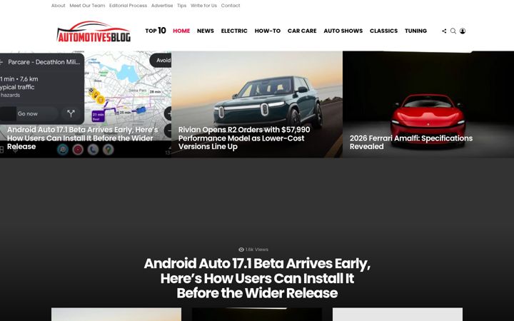 Captura de pantalla de automotivesblog.com