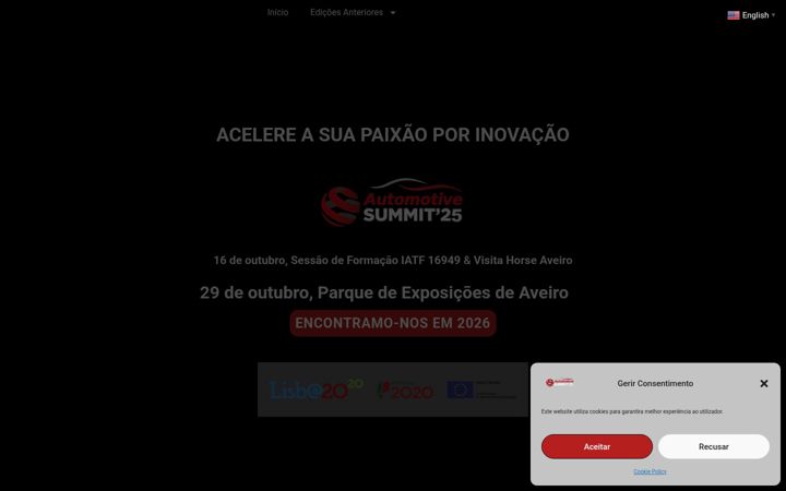 Screenshot of automotivesummit.org