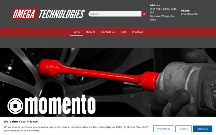 Captura de pantalla de automotivetoolingsupply.com