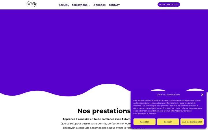Screenshot of automotivstop.re