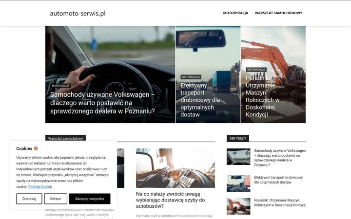 Screenshot of automoto-serwis.pl