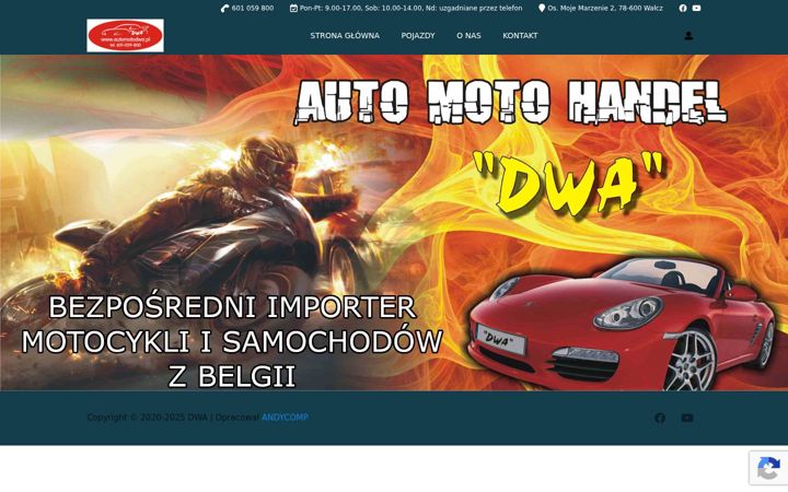 Snímek obrazovky automotodwa.pl
