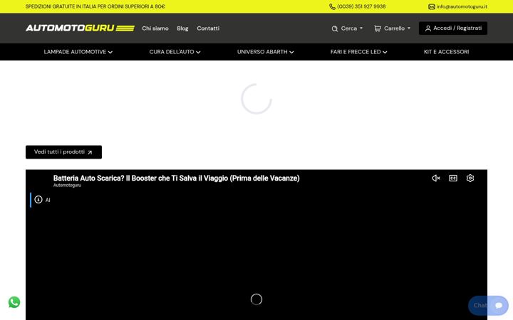 Screenshot of automotoguru.it