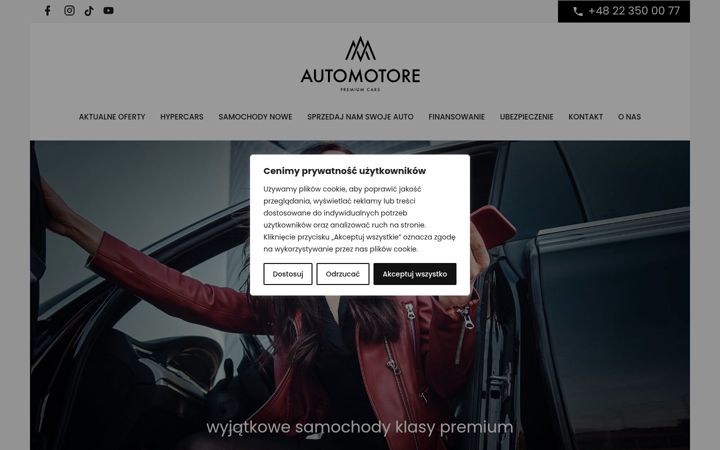 Screenshot of automotore.pl