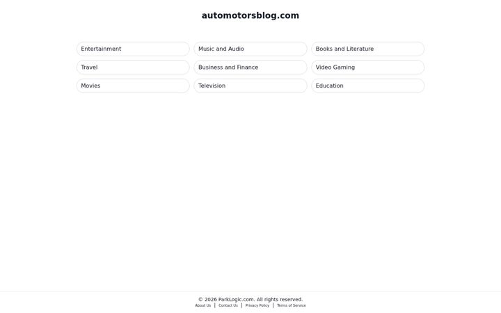 Screenshot of automotorsblog.com