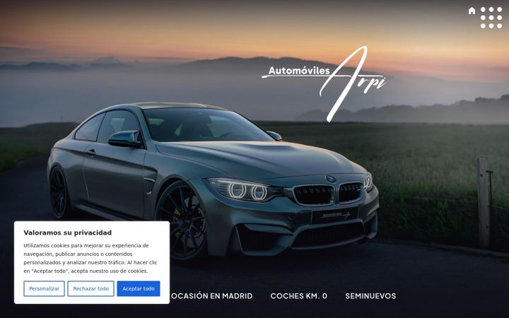 Screenshot of automovilesarpi.com