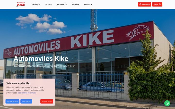 Screenshot of automovileskike.com