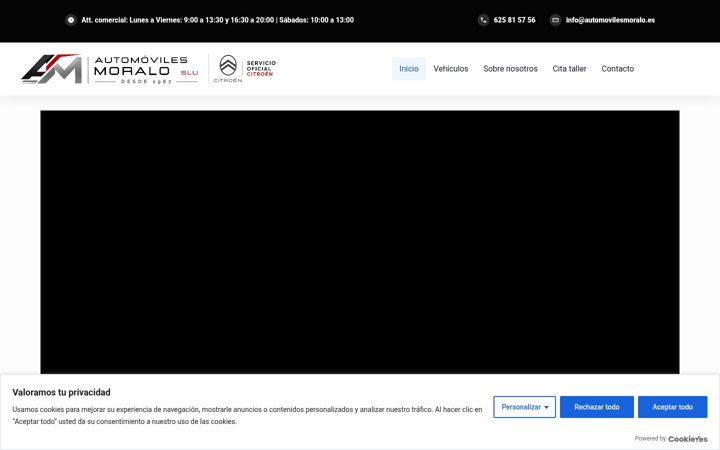 Screenshot di automovilesmoralo.es