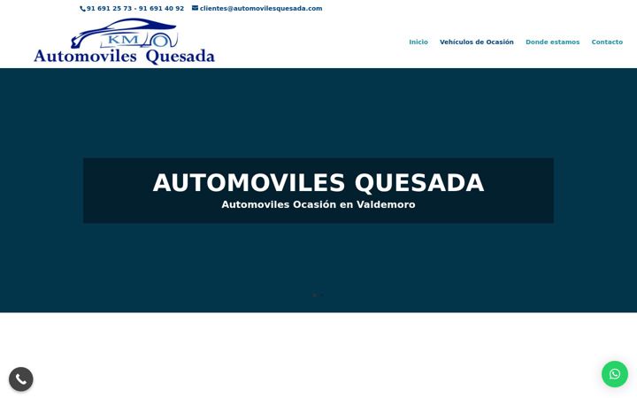 Snímek obrazovky automovilesquesada.com